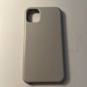 Silicone IPhone 11 Case Gray